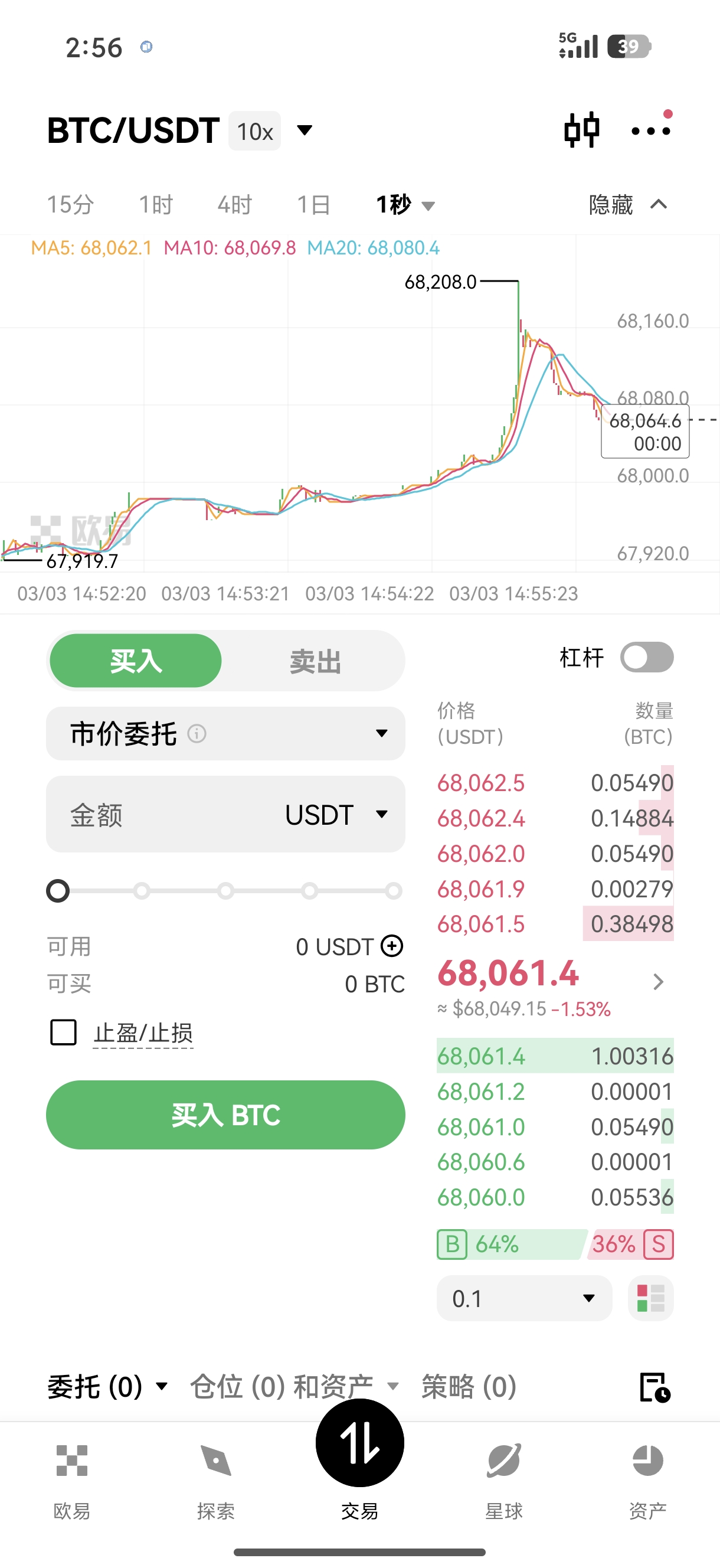 ouyi交易所 探究其加密货币交易对跨市场套利实操